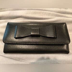 Royce women’s black leather wallet